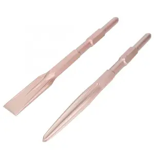 Высокопрочное долото с шестигранным хвостовиком из хромированной стали, 1 шт.