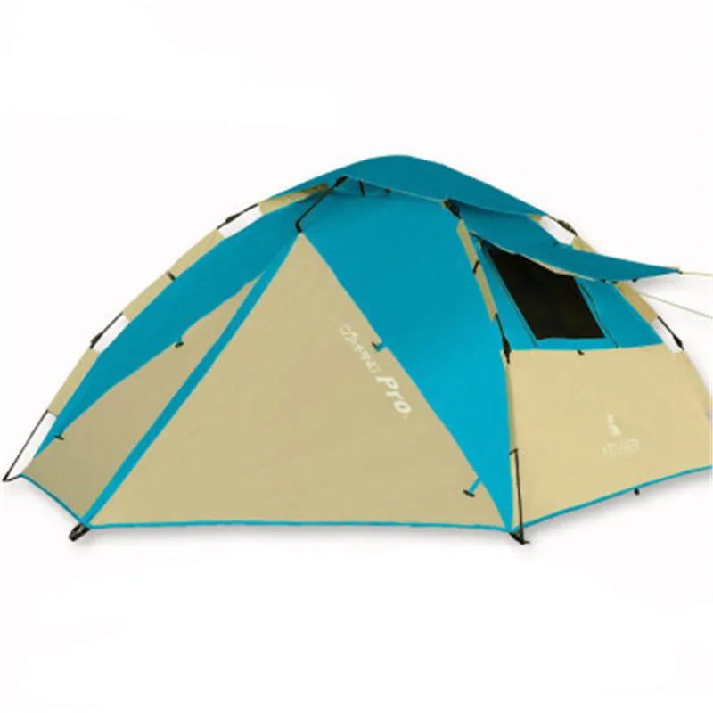 Туристическая палатка на 3-4 человек Всесезонная семейная для путешествий пляжа