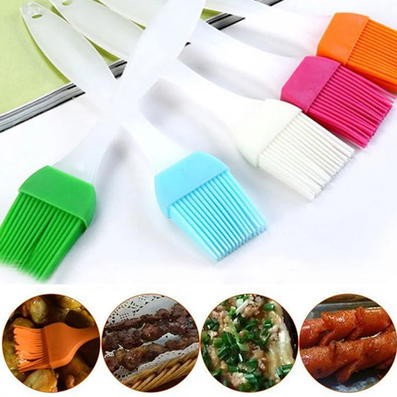 Высокая Температура силиконовое масло для барбекю приправы кисти формы выпечки
