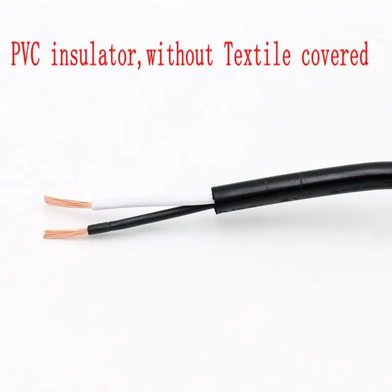 2 ядра ПВХ Электрический провод 18 AWG ТЕКСТИЛЬНЫЙ ШНУР гибкий винтажный тканевый кабель для светильник