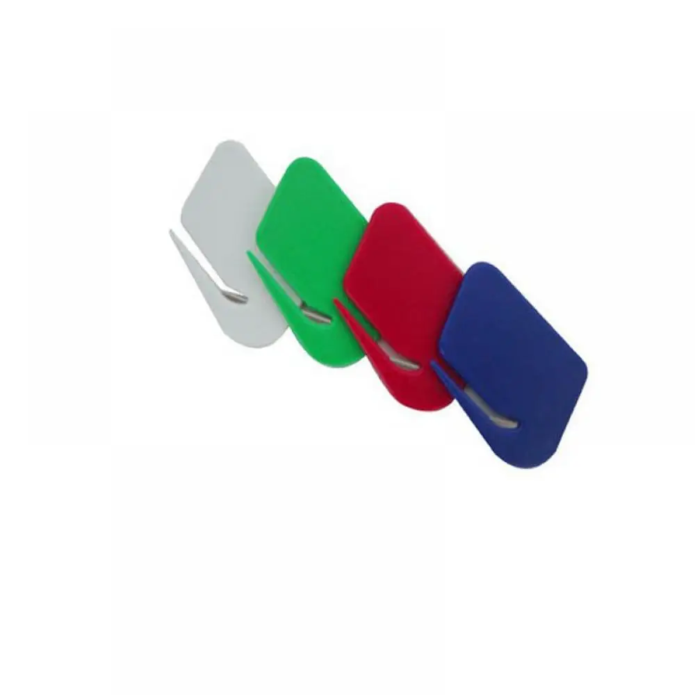 1 шт пластиковые мини канцелярский нож письмо почтовый конверт открывалка