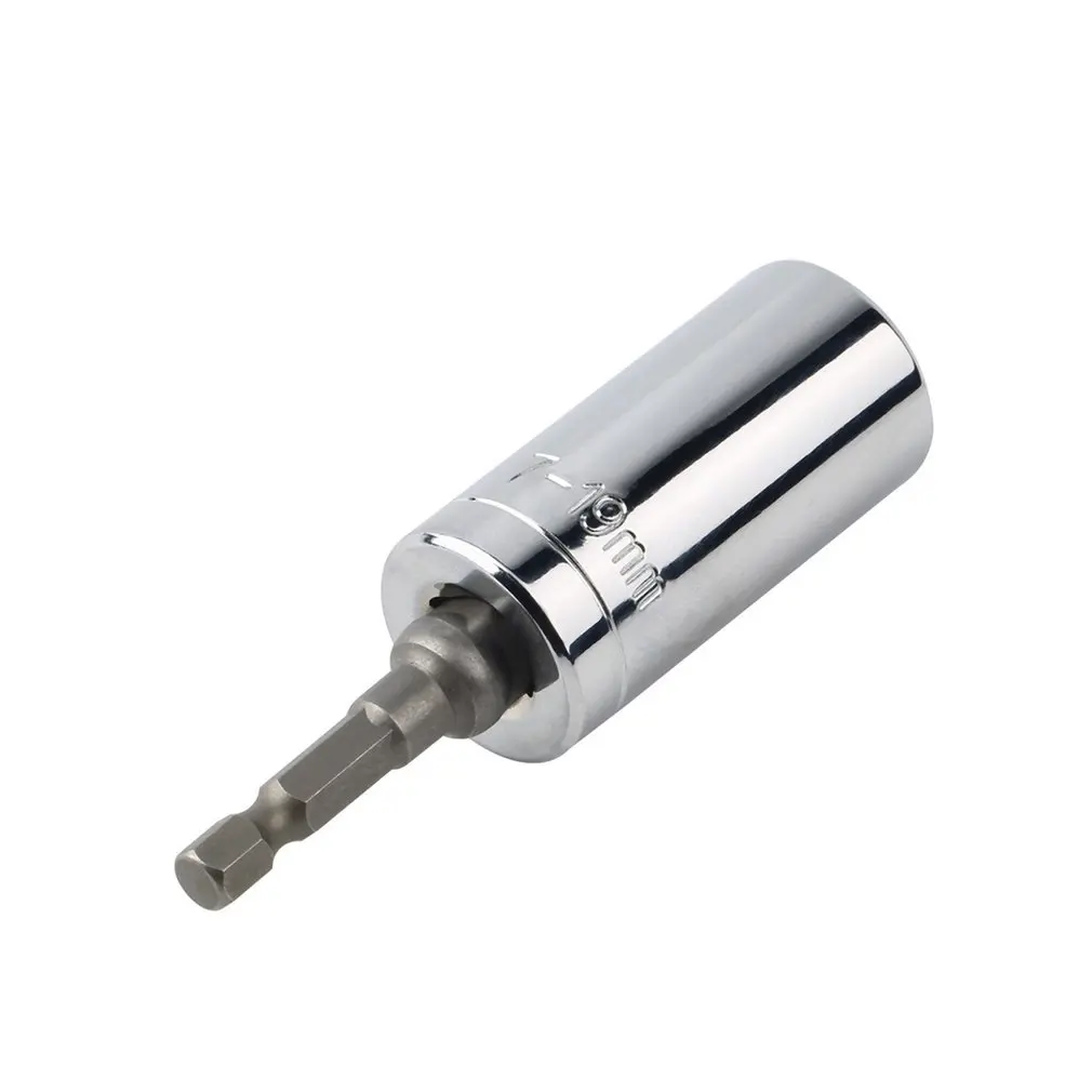 Universal Ratchet Spanner Set Socket Sleeve 7-19mm Power Drill Bushing Adapter Extension | Инструменты