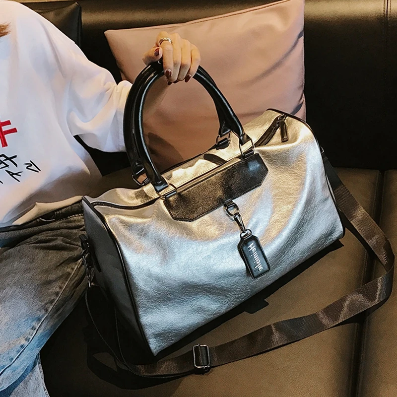 Big bag women tide fashion travel bag large capacity male handbag Korean travel bag luggage bag fitness bag
