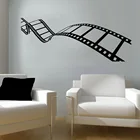 Экшн-пленка с рисунком в виде катушки, художественная пленка, домашний декор для спальни, гостиной, настенные наклейки, настенные виниловые наклейки для комнаты ov544