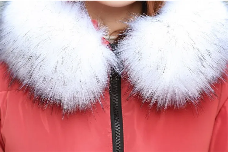 Большие размеры, XL-7XL, женские зимние парки, пуховая хлопковая куртка с меховым воротником, с капюшоном, утепленная длинная куртка с хлопковой подкладкой, большие размеры 2915