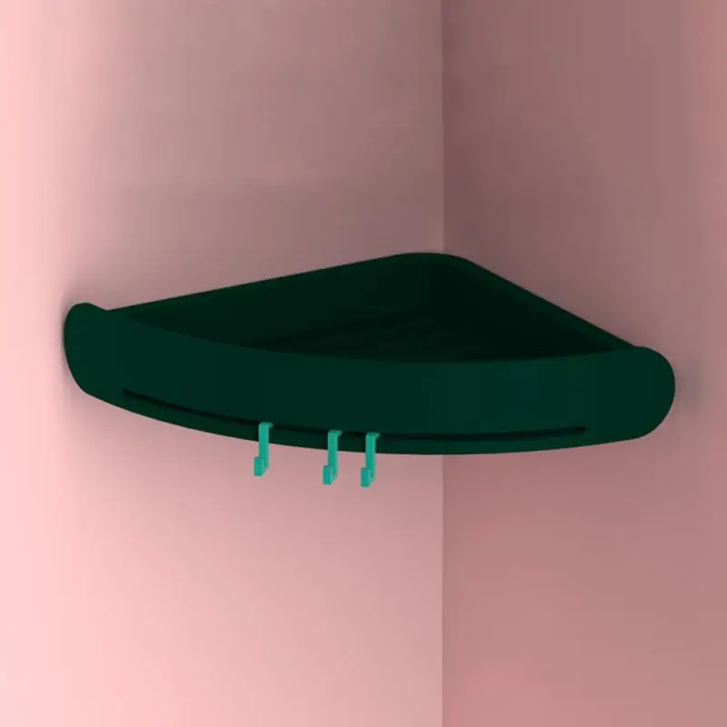 2019 угловой держатель для хранения полки стеллаж присоска без отверстий ванной и