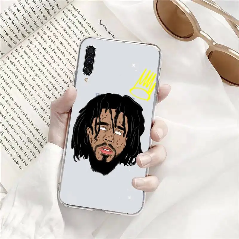

Y61 Rapper J. Cole Phone Case Transparent Clear For Samsung Galaxy A71 A21s S8 S9 S10 plus note 20 ultra