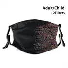 Многоразовая маска для взлома с принтом Pm2.5, маска для лица с фильтром, детский хакер, хакер Linux Kali Kalilinux Kali Linux Tech