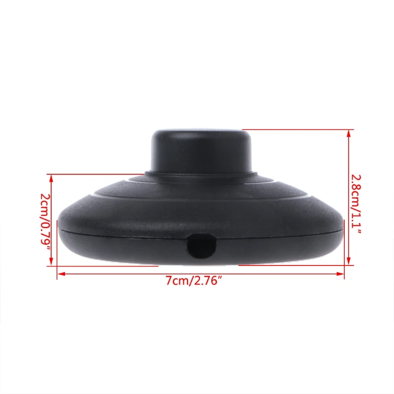 

Foot Pedal Push Switch Inline Lamp LED Light On-off Control Lighting Switch