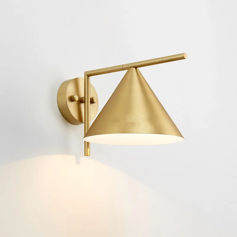 Europe Nordic Small Copper Brass Pendant Light Lamp Led Golden Modern Bedroom Dinning Bar | Лампы и освещение