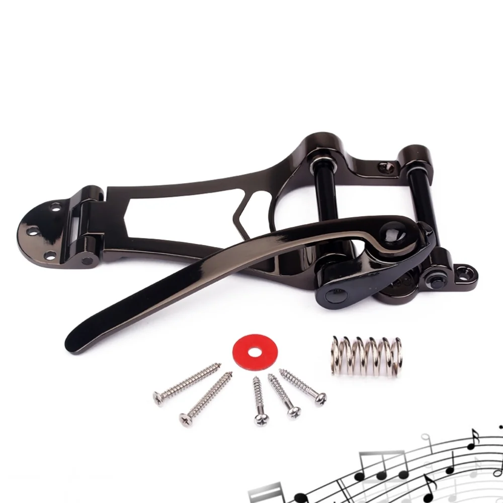 

Replacement Tremolo Vibrato Bridge Tailpiece Set for Electric Guitar (Golden)