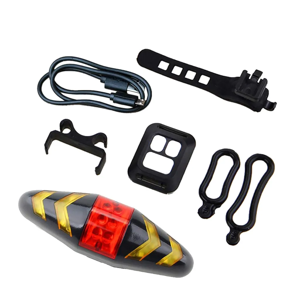 Велосипедный спорт Водонепроницаемый для верховой езды хвост светильник