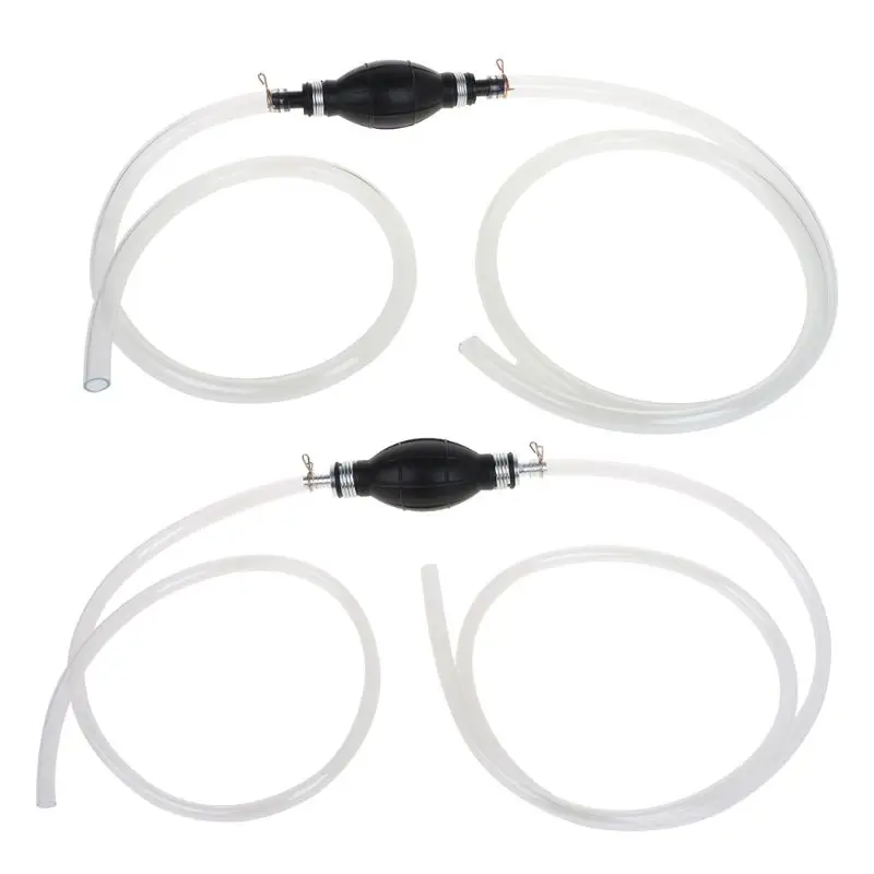 Ручной топливный насос 10 мм 15 резиновый алюминиевый трубка для перекачки топлива