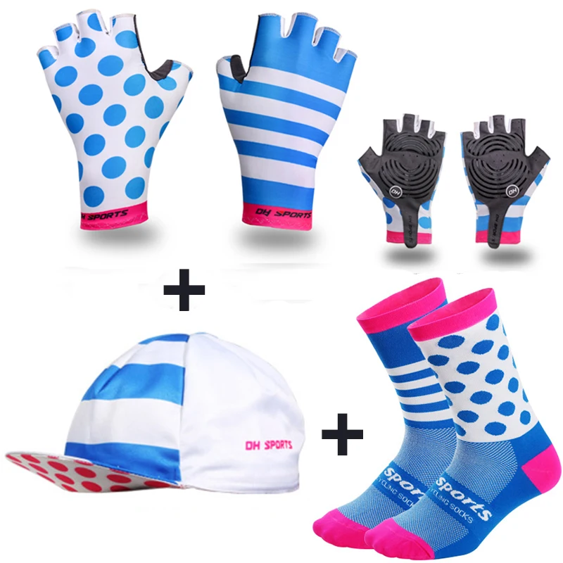 Модные женские туфли велосипедные перчатки без пальцев для мужчин Спорт на