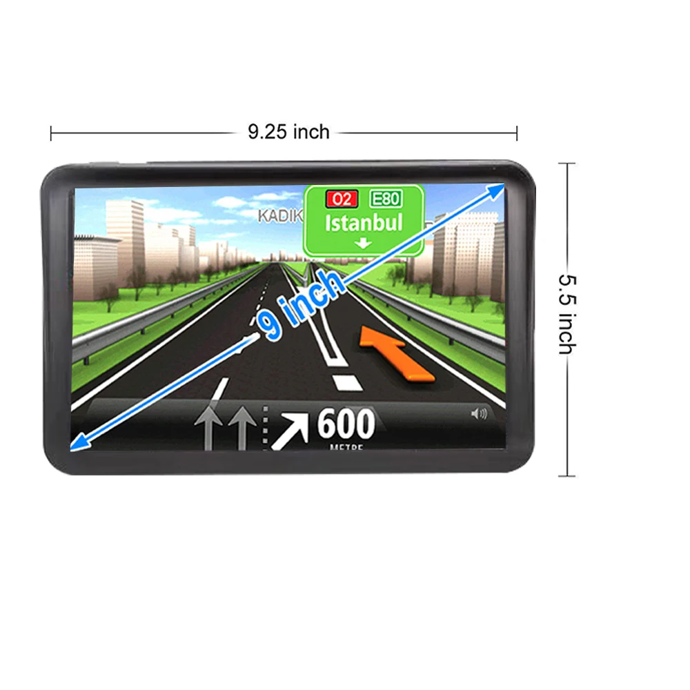 GPS автомобильное навигационное устройство 9-дюймовый HD конденсатор lincoln navigutor256MB