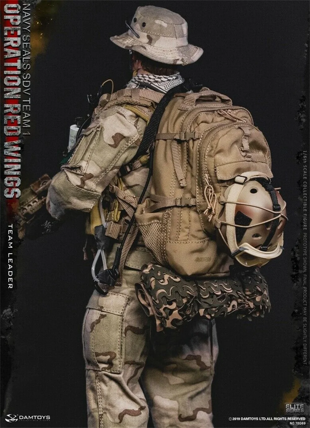 

DAMTOYS 78069 1/6 Operation Red Wings NAVY SEALS SDV TEAM Leader Military Soldier Figure Models