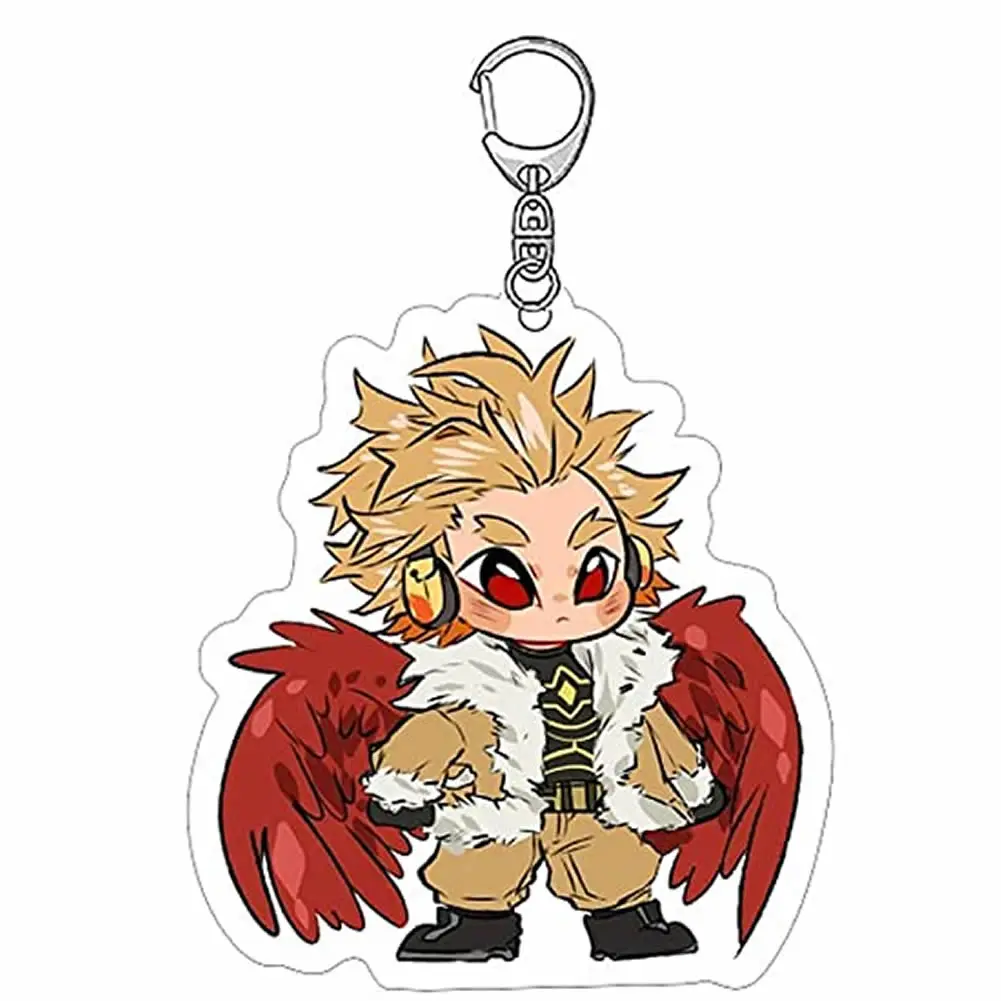 

CosNoble Hawks Keychain Anime My Hero Academia Cosplay Pendant Accessories
