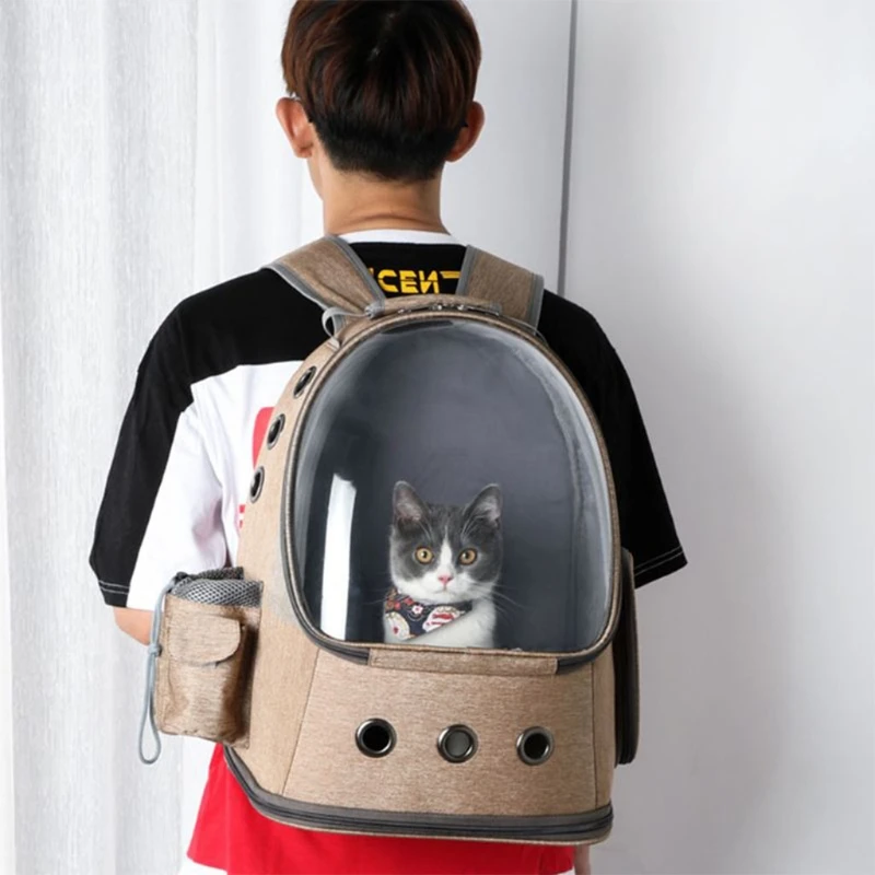 Cat Carrier Рюкзак пузырь космическая капсула для маленьких собак а также