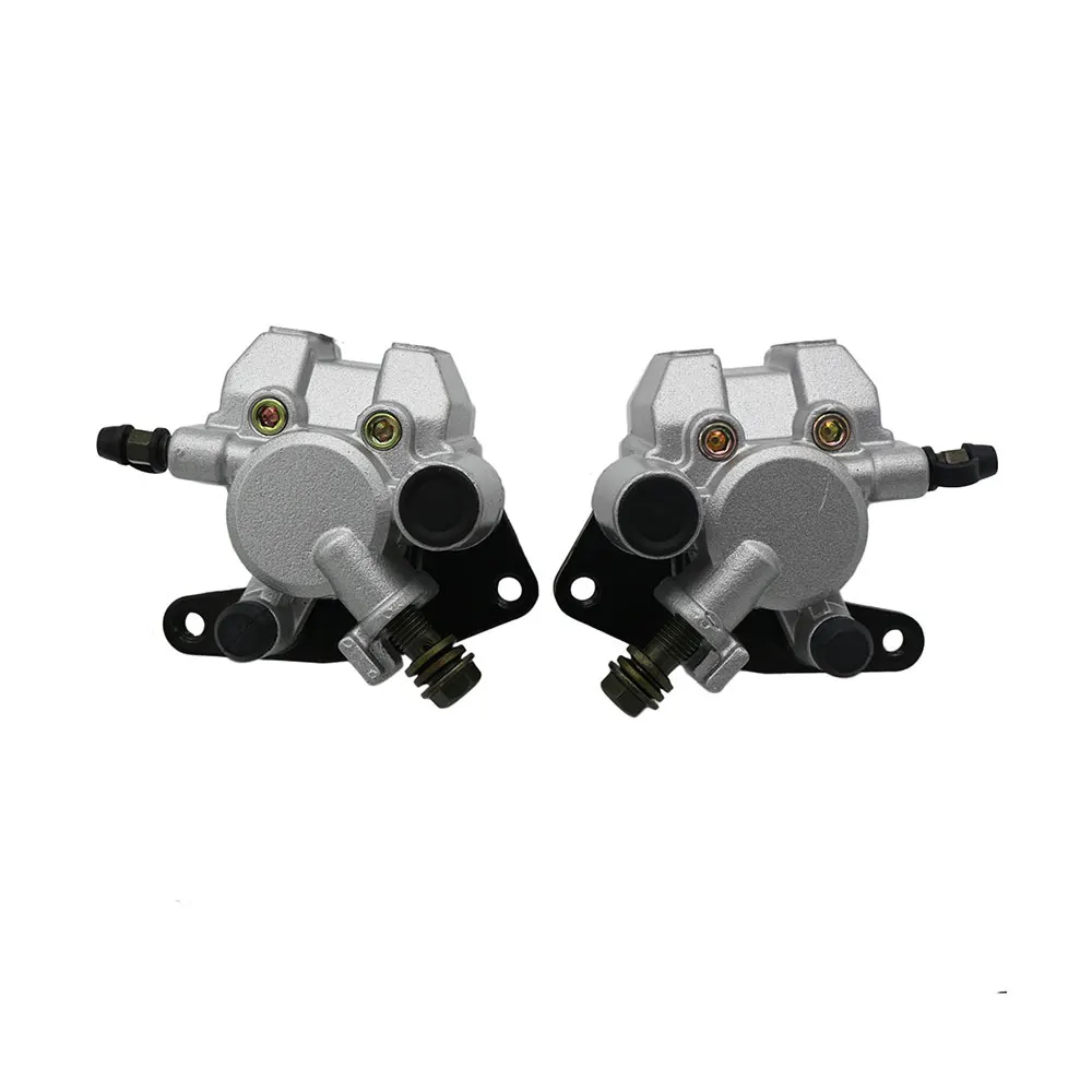 

1Pair Front Brake Caliper Fit For Yamaha Banshee Big Bea Raptor Grizzly 350 400 450 660 YFM 350 400 450 660