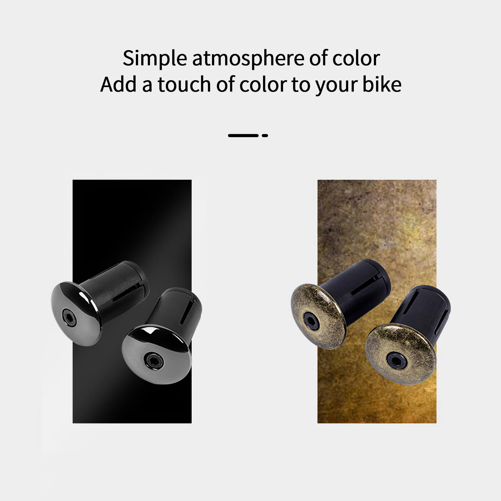 

Adjustable 2Pcs Lightweight Bicycle Bar End Plug Durable Bike Handlebar Cap For Mountain Bike Road Bike Folding Bike Accessories