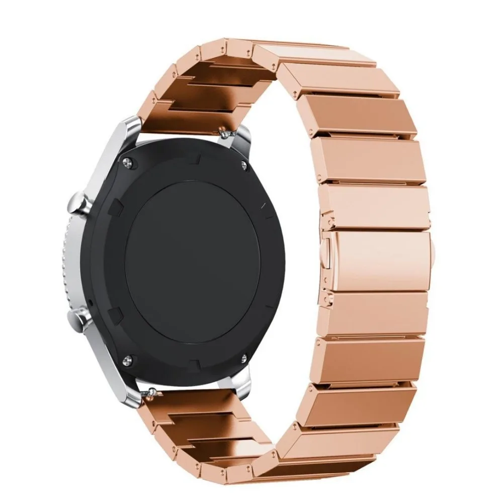 Ремешок для часов из нержавеющей стали samsung Galaxy Watch 42 46 мм ремешок браслета 20 22 gear S2