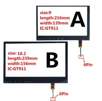 910 2 inch gt911 jts 051 jts004 101 p capacitive universal digitizer for car dvd gps navigation multimedia touchscreen panel