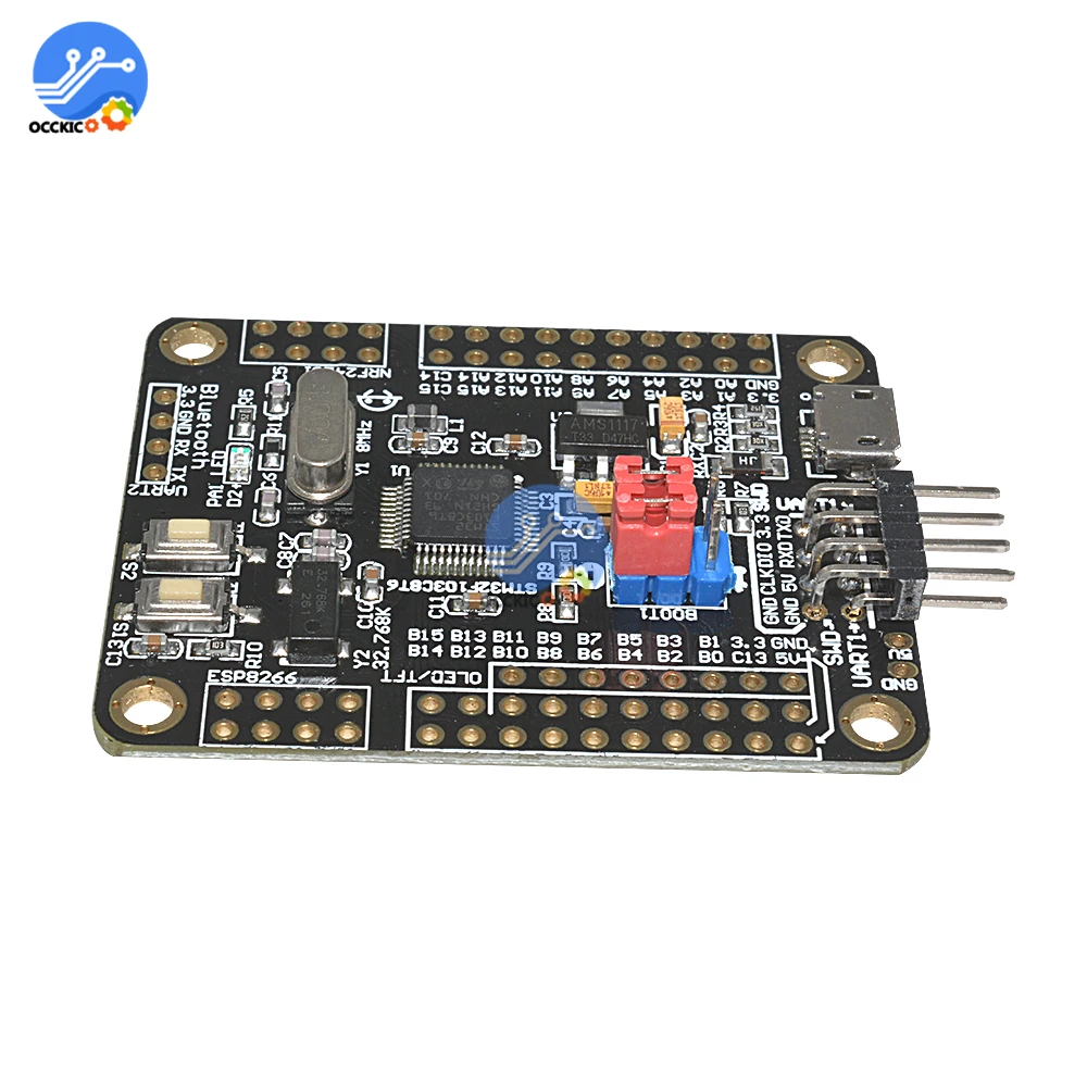 Макетная плата Mini STM32F103C8T6 ARM STM32 51 основная модуль Wi-Fi ESP8266 Интерфейс NRF24L01 с кабелем