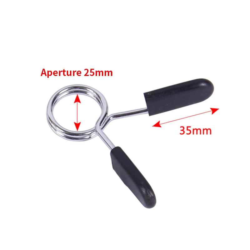 25/28/30 мм зажим для штанги с весенним воротником зажимы гантелей оборудование