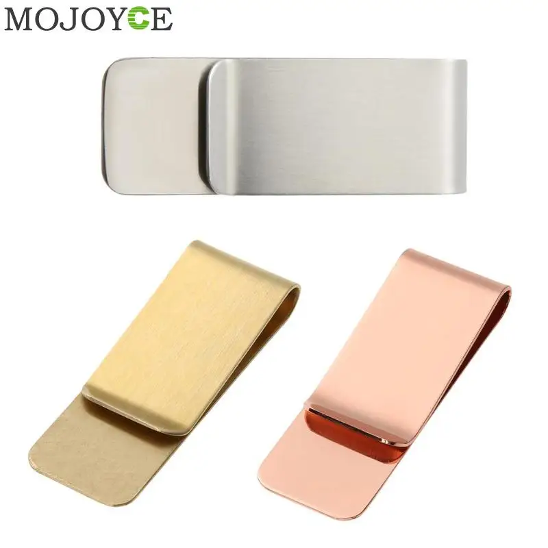 2018 металлические зажимы для денег из нержавеющей стали кошелек зажим воротник