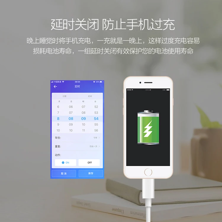 

wifi smart wall socket mobile phone app remote control home timer switch 86 type universal shipping