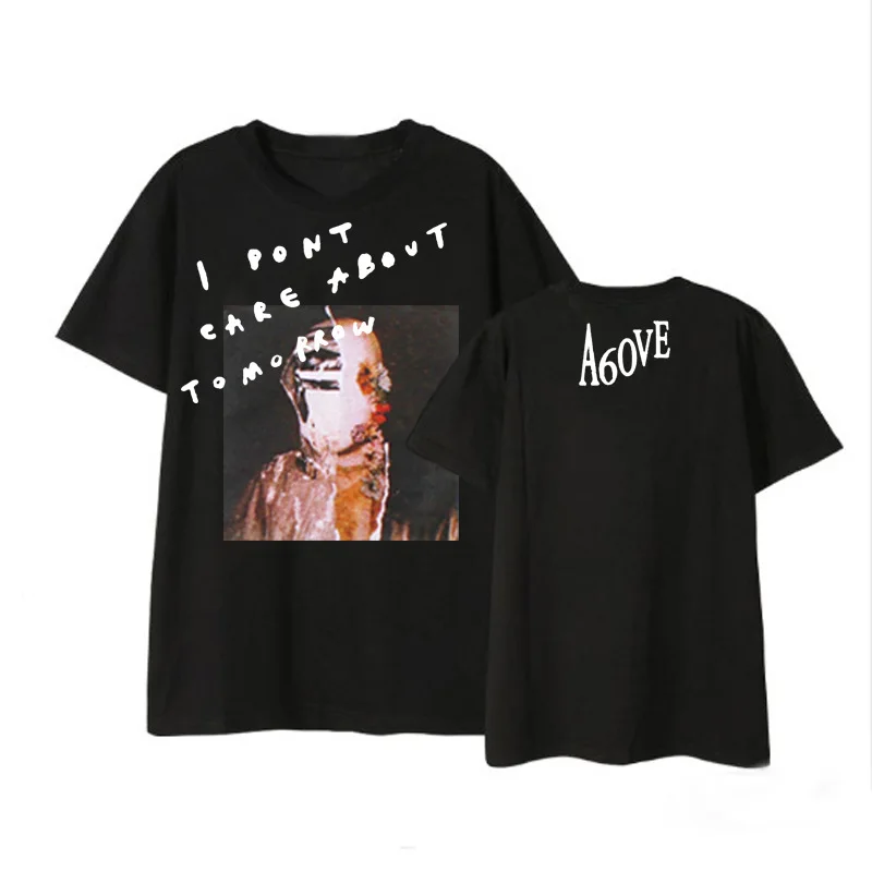 Новые Kpop Aomg I Don't ware aouterday одинаковые рубашки Повседневная Свободная одежда в