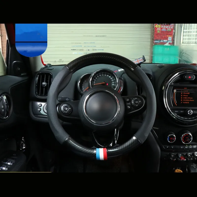 Универсальный кожаный чехол для BMW Mini Cooper F54 F55 F56 F60 R55 R56 R60 R61 38 см|Чехлы на руль| |