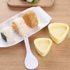 Набор для изготовления рисовых суши в рулоне, инструменты для приготовления пищи, поделки бамбуковые палочки для еды, ложка, лезвие для суши, форма для суши