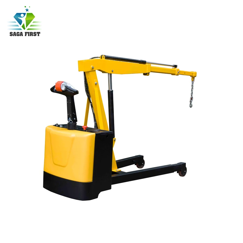 Мини гидравлические складные напольные краны для промышленного подъема| |