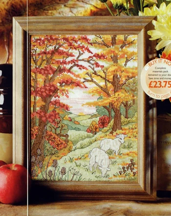 

col189-2 fabric thread Cross stitch kit for needlework and handicrafts Needlework Cross-stitch embroidery set Cross stitch kits