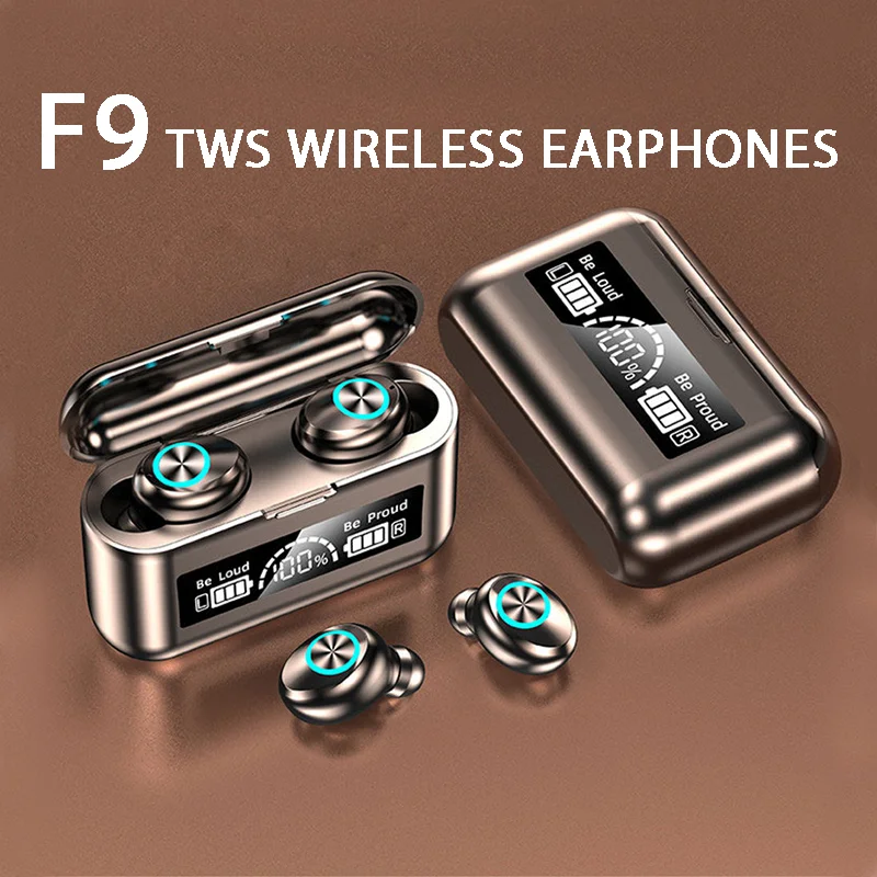 

TWS-стереонаушники с зарядным футляром и поддержкой Bluetooth 5,2, 2000 мА · ч