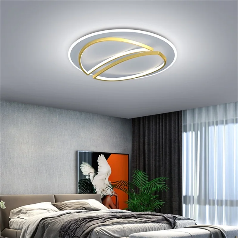 Креативный потолочный светильник OUFULA современные светодиодсветодиодный лампы