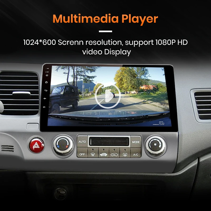 AWESAFE PX9 4G Android 6 0 автомобильный радиоприемник мультимедийный видеоплеер для Honda Civic