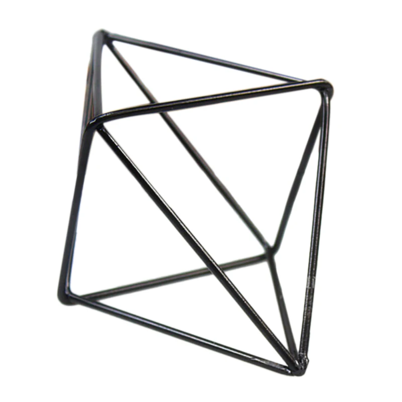 Отдельно Висячие плантаторы геометрические качели кованого железа Tillandsia