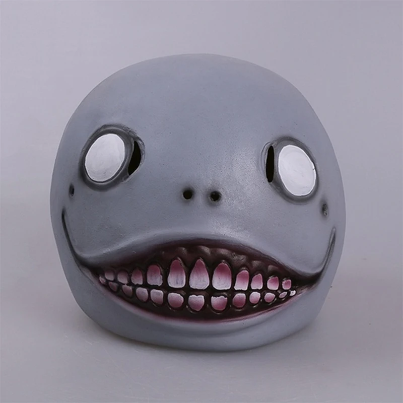 Игра NieR:Automata Косплей головной убор Emil маска Хэллоуин вечерние косплей Смешные