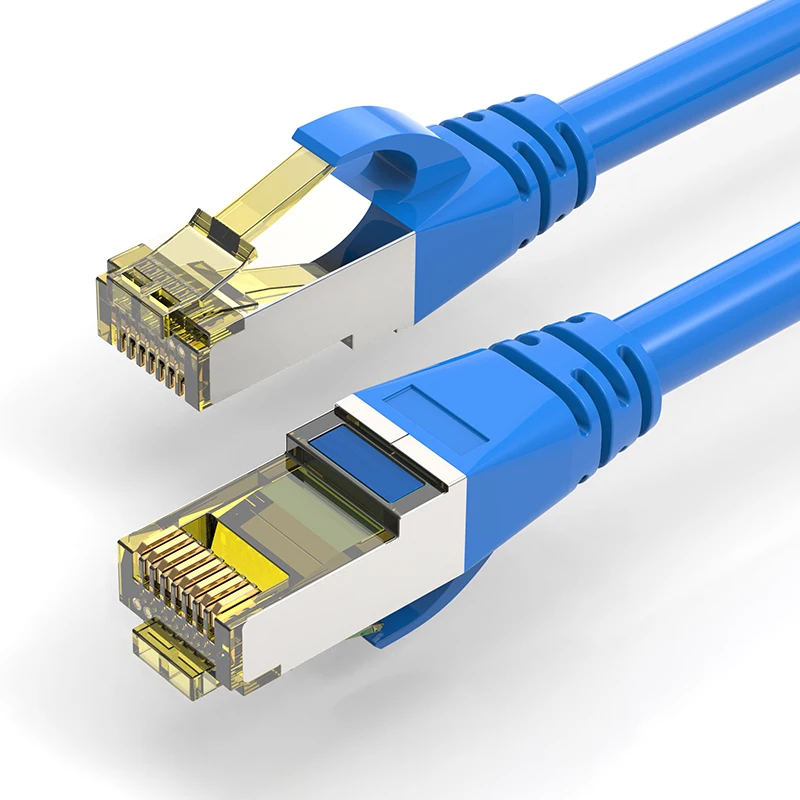 (5 шт./упак.) 10G CAT6A SFTP сетевой RJ45 патч корд экранированный LSOH Ethernet Cat 6A планка со