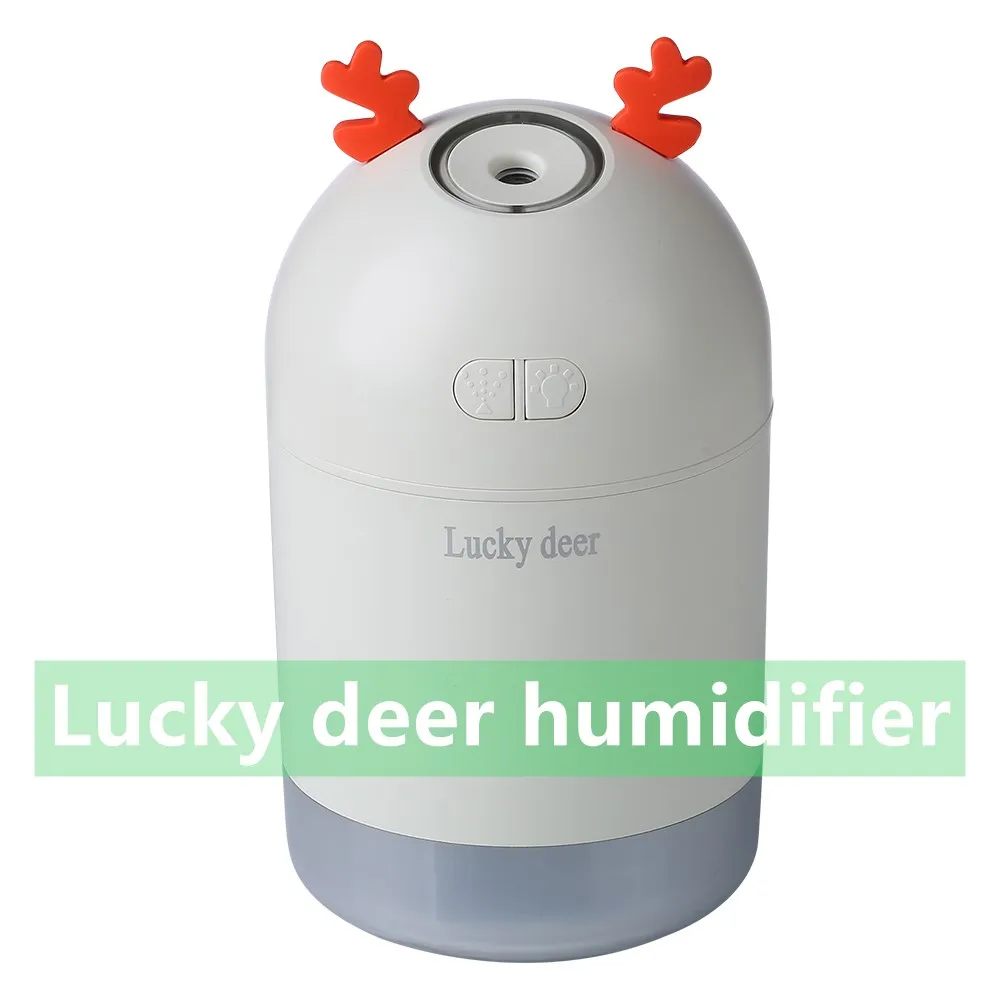 Портативный увлажнитель воздуха с оленем USB отрицательные ионы автомобильный