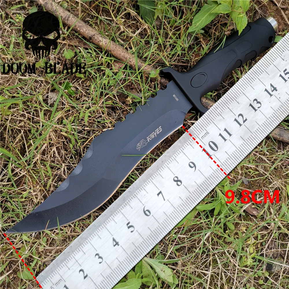 Охотничий нож с фиксированным лезвием 8CR13 тактический из нержавеющей стали