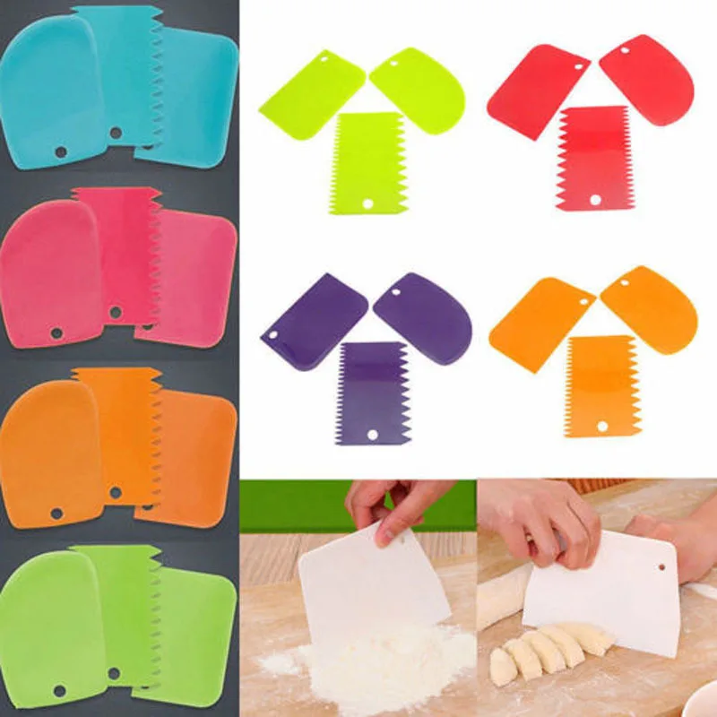 

3pcs Cake Gear Shape 3-piece Milk Cake Manufacturing Tool cake tools silicone cake mold