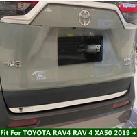 lapetus rear trunk tailgate mouding trim garnish strip 1 pcs exterior accessories fit for toyota rav4 rav 4 xa50 2019 2020 2021
