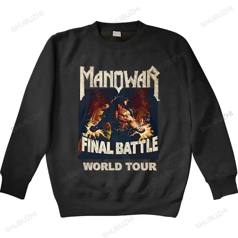 

Man round neck hoodie Gembok Mano Manowar Final popular Tagless hoody sweatshirt High Quality Custom Printed unisex vintage top