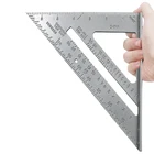 Треугольный угловой транспортир, измерительный инструмент из алюминиевого сплава