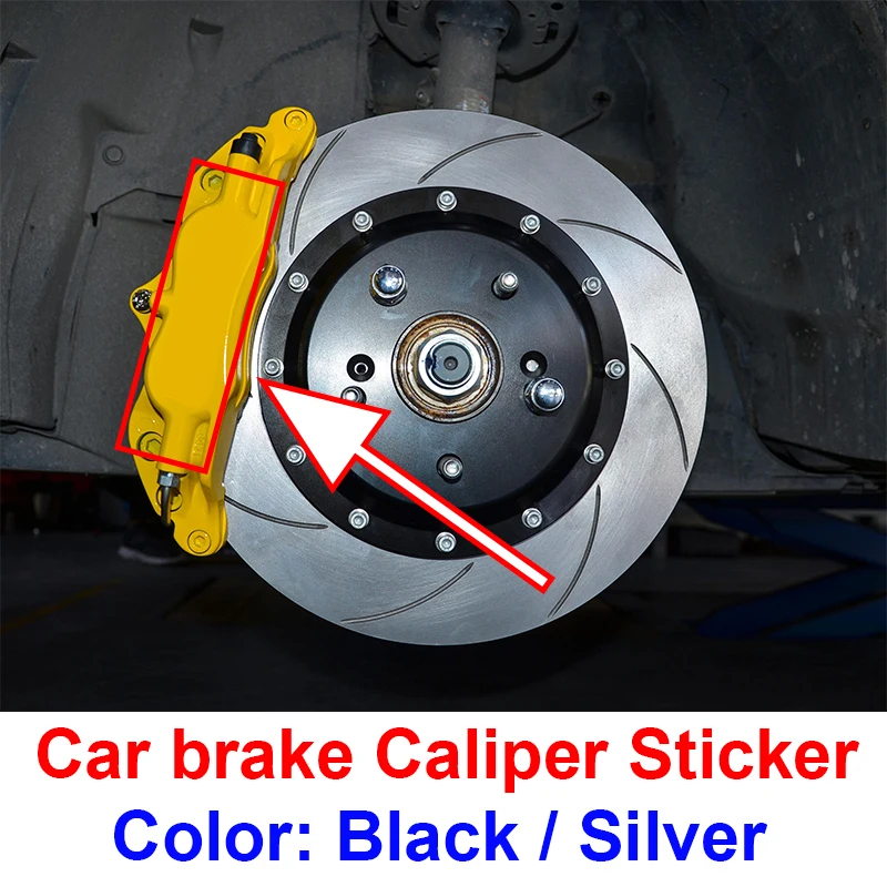 Наклейки на тормозные суппорты автомобиля 6 шт. Аксессуары Для AMG Mercedes Benz W204 W124 W201