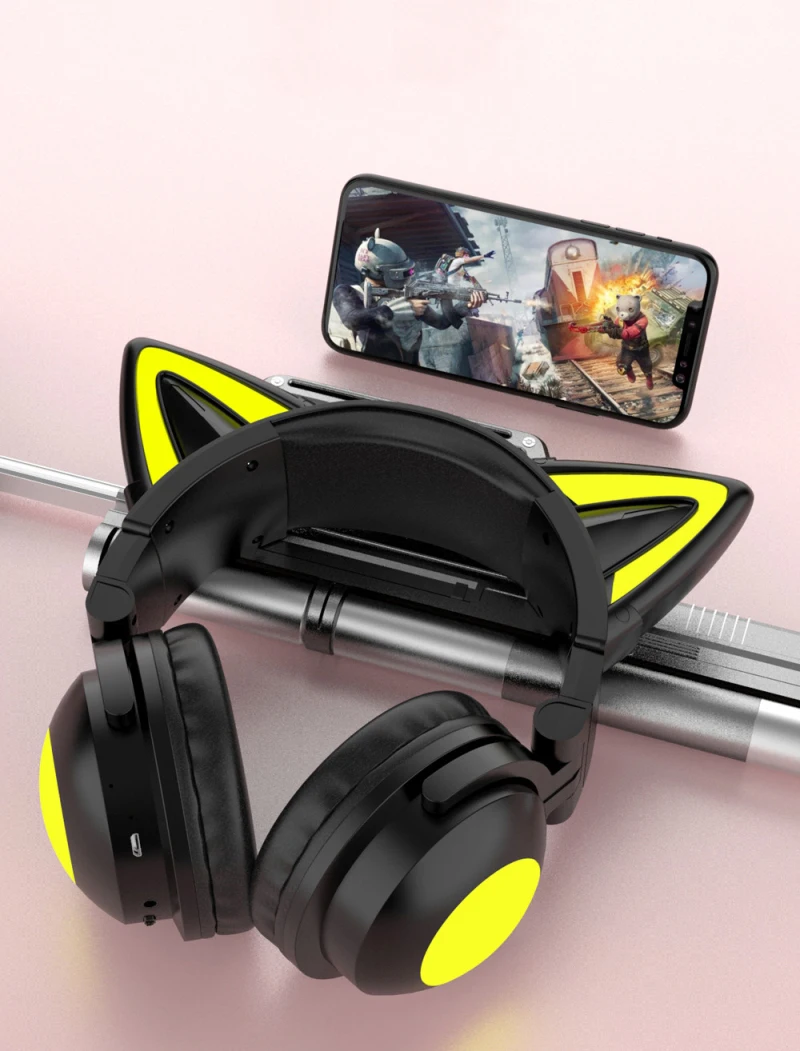 Беспроводная Bluetooth-гарнитура с кошачьими ушками | Электроника