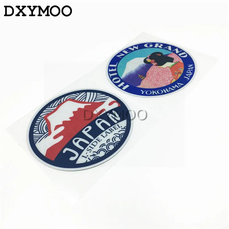 Японская Гора Фудзи Dacing женские старые модные автомобильные наклейки виниловые